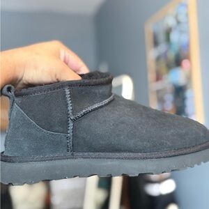 UGG Black Short Boots